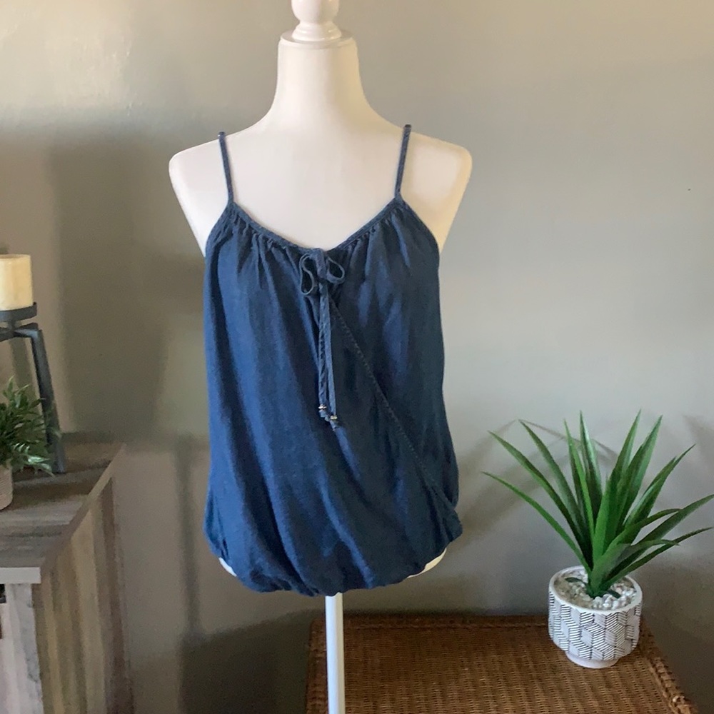 NWT Chambray Tank Top